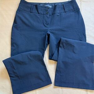 The Limited Navy Boot Cut Dress Pants
